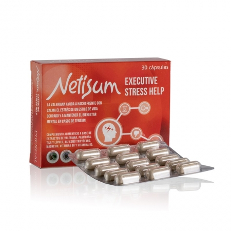 NETISUM EXECUTIVE STRESS HELP 30 CAPSULAS