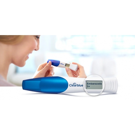 CLEARBLUE PACK: TEST DE EMBARAZO ULTRATEMPRANA + TEST DE EMBARAZO CON INDICADOR DE SEMANAS