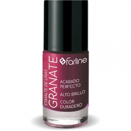 FARLINE ESMALTE UÑAS GRANATE 10 ML