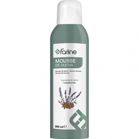 FARLINE MOUSSE CORPORAL LAVANDA Y ANIS 200 ML