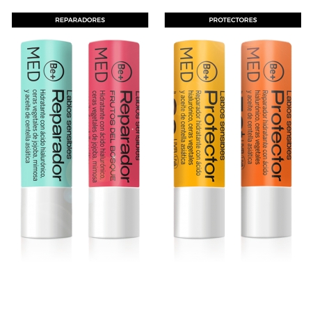 BE+MED STICK LABIAL REPARA Y PROTEGE SPF50+ 4 G