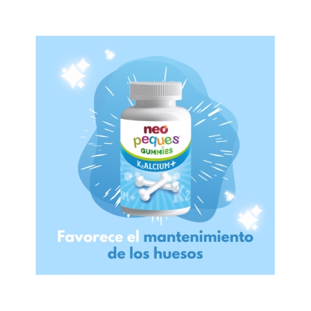 NEO PEQUES GUMMIES KALCIUM+ 30 CARAMELOS MASTICABLES