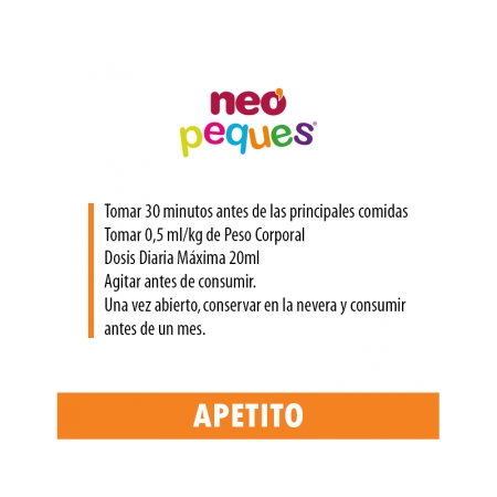 NEO PEQUES APETITO 150 ML