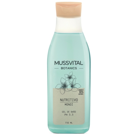MUSSVITAL ESSENTIALS BOTANICS GEL DE BAÑO FLOR DE MONOI 750 ML