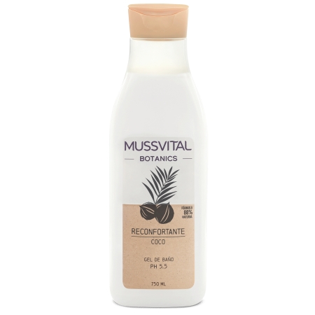 MUSSVITAL ESSENTIALS BOTANICS GEL DE BAÑO COCO 750 ML