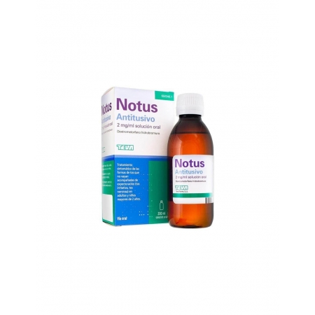 NOTUS ANTITUSIVO 2 MG/ML SOLUCION ORAL 1 FRASCO 200 ML