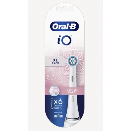 ORAL-B 6 RECAMBIOS IO GENTLE CARE BLANCOS