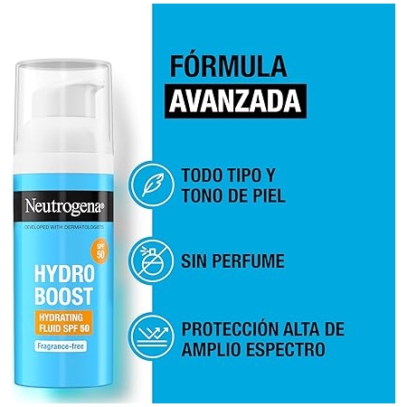 NEUTROGENA HYDRO BOOST FLUIDO HIDRATANTE SPF50 15 ML