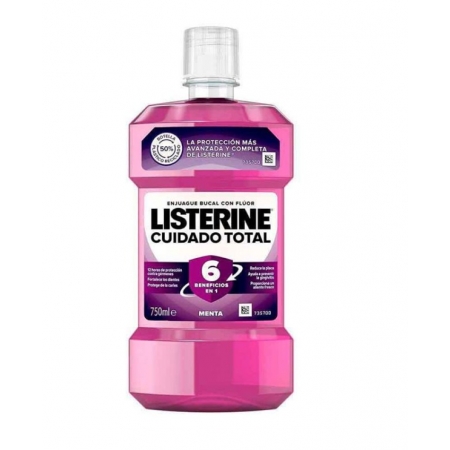 LISTERINE CUIDADO TOTAL 1 BOTELLA 750 ML PACK AHORRO