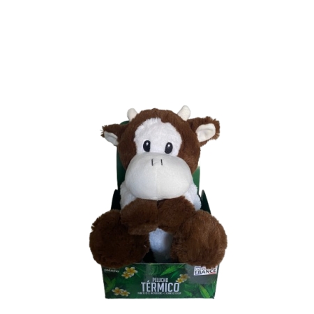PELUCHO TÉRMICO VACA CON SEMILLAS