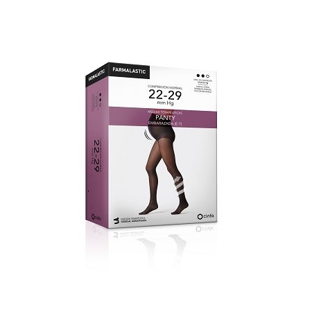FARMALASTIC PANTY EMBARAZADA (E-T) COMPRESION NORMAL T. MEDIANA COLOR BEIGE