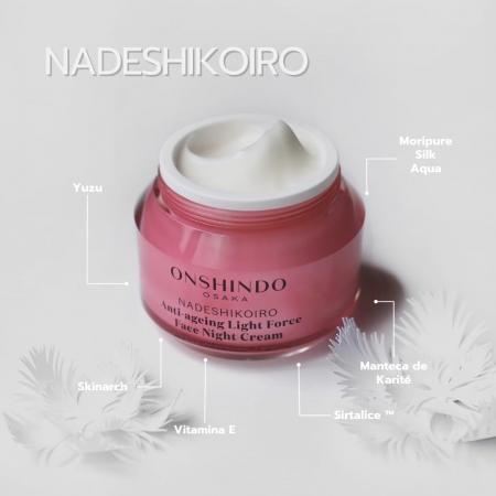 ONSHINDO OSAKA NADESHIKOIRO CREMA NOCHE ANTIEDAD PIEL NORMAL 50 ML