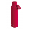 QUOKKA SOLID BOTELLA ACERO INOXIDABLE CON COLGADOR CHERRY RED 630 ML