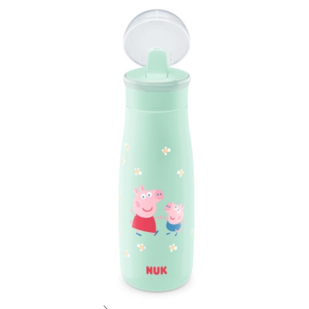 NUK BOTELLA MINI-ME FLIP CON BOQUILLA PEPPA PIG 450 ML