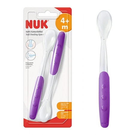 NUK 2 CUCHARAS PARA PAPILLA COLORES SURTIDOS