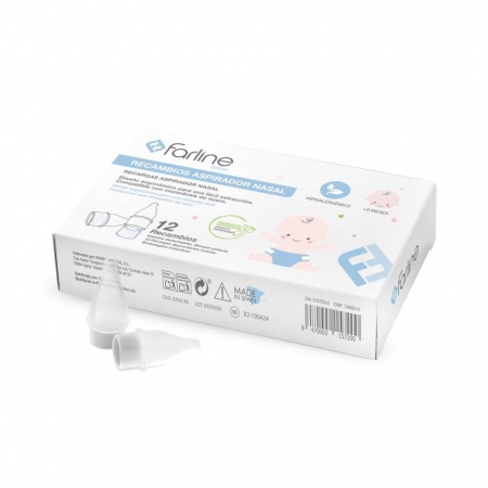 FARLINE 12 RECAMBIOS PARA EL ASPIRADOR NASAL