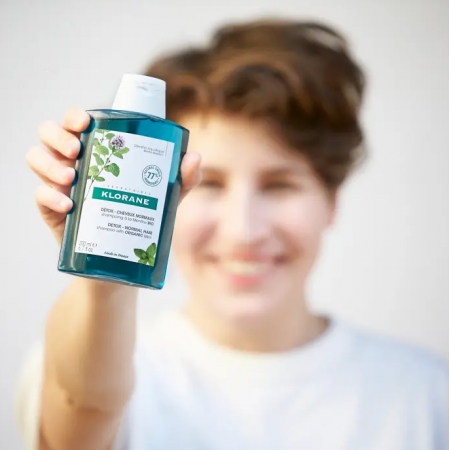KLORANE CHAMPU A LA MENTA BIO 400 ML