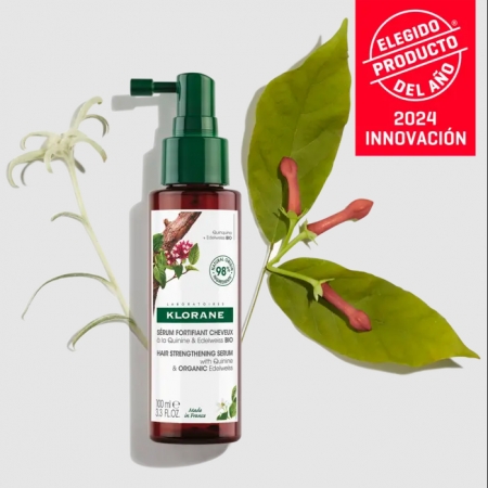 KLORANE SERUM ANTICAIDA A LA QUININA Y EDELWEISS BIO 1 FRASCO CON PULVERIZADOR 100 ML