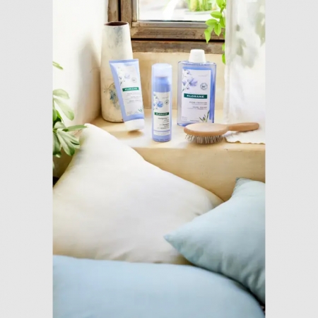 KLORANE CHAMPU SECO VOLUMEN AL LINO BIO 150 ML