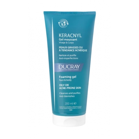 KERACNYL GEL LIMPIADOR DUCRAY 200 ML