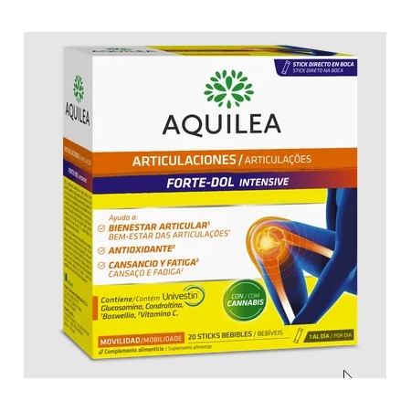 AQUILEA ARTICULACIONES FORTE DOL INTENSIVE 20 STICKS 15 ML