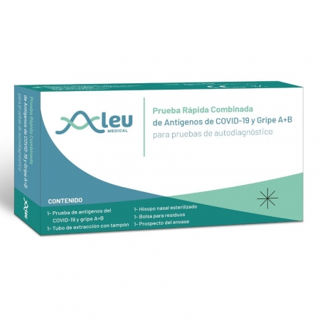 ALEU TEST NASAL COMBINADO AG SARS-COV-2 Y GRIPE A/B SAFECARE BIOTECH