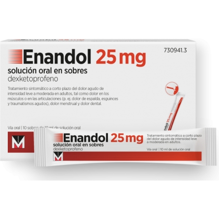 ENANDOL 25 MG 10 SOBRES SOLUCION ORAL 10 ML