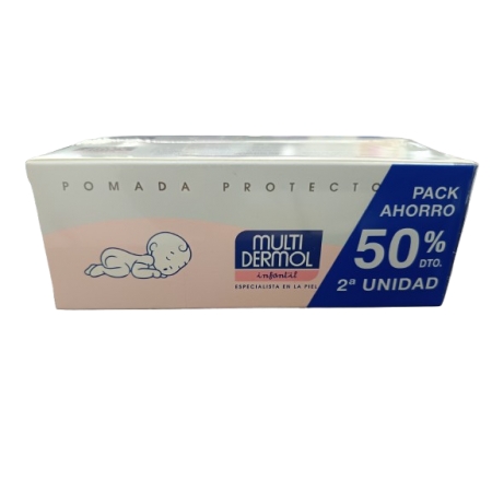 MULTIDERMOL INFANTIL POMADA PROTECTORA 2 X 50 G.