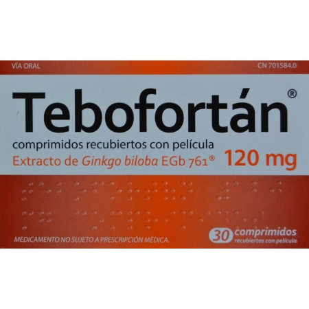 TEBOFORTAN 120 MG 30 COMPRIMIDOS RECUBIERTOS