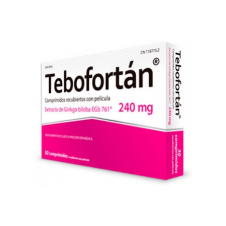 TEBOFORTAN 240 MG 60 COMPRIMIDOS RECUBIERTOS