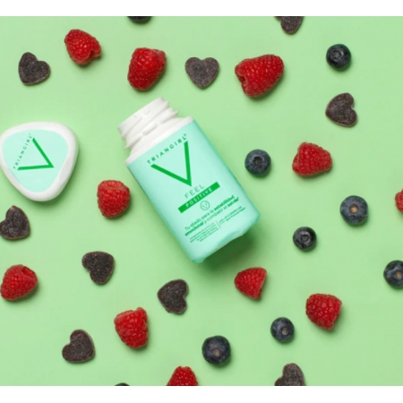 TRIANGIRL FEEL POSITIVE 40 GOMINOLAS SABOR FRUTOS DEL BOSQUE
