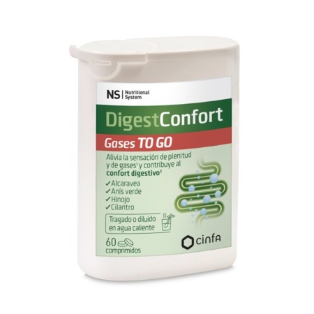 NS DIGESTCONFORT GAS TO GO 60 COMPRIMIDOS