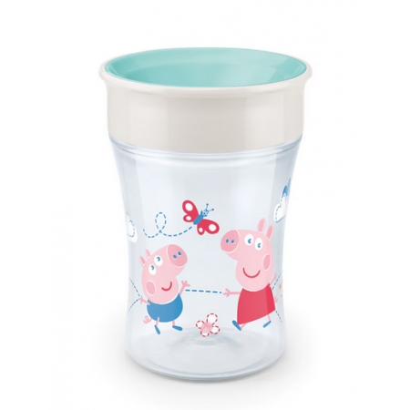 NUK MAGIC CUP PEPPA PIG +8 MESES 230 ML -BAJA-