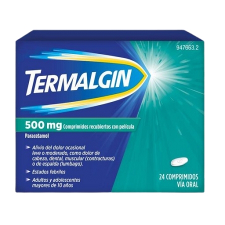 TERMALGIN 500 MG 24 COMPRIMIDOS