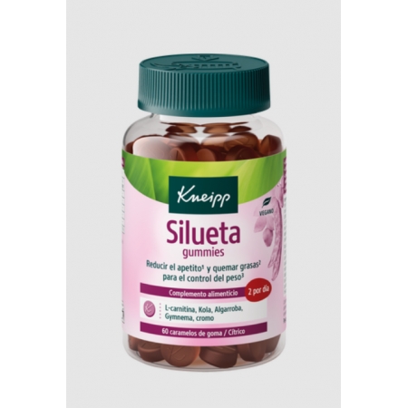 KNEIPP SILUETA GUMMIES 60 CARAMELOS DE GOMA SABOR PIÑA