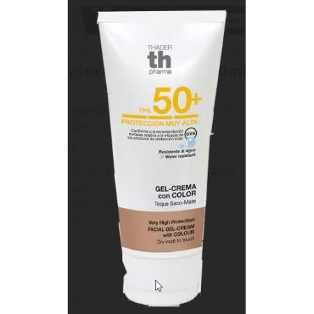 TH-SUN-GEL CREMA FACIAL COLOR FPS50+ ARENA 50 ML
