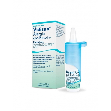VIDISAN ALERGIA CON ECTOIN COLIRIO 10 ML