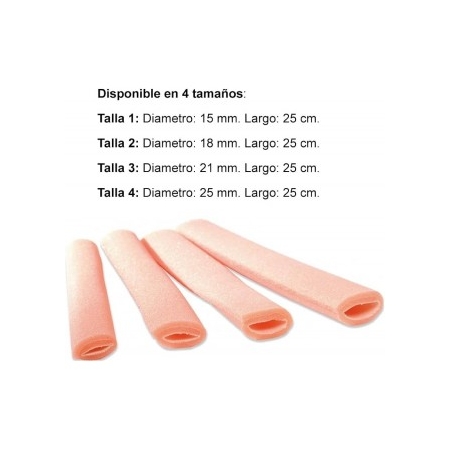 COMFORSIL VENDAJE TUBULAR DEDOS Nº 2 12 UNIDADES DE 18 CM
