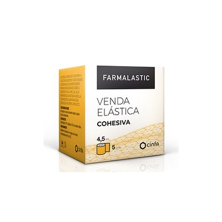 FARMALASTIC VENDA ELASTICA COHESIVA  BEIGE 4.5 M X 5 CM