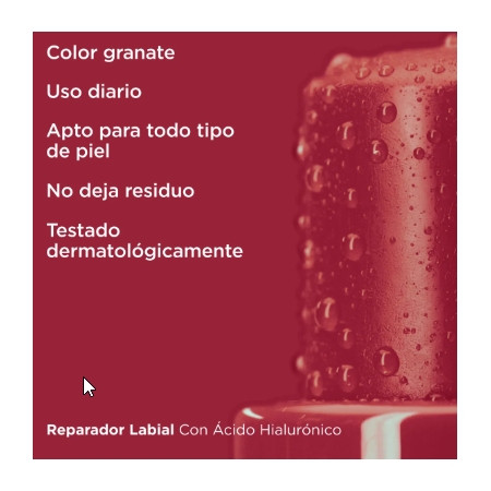 ISDIN REPARADOR LABIAL STICK COLOR GRANATE 4G