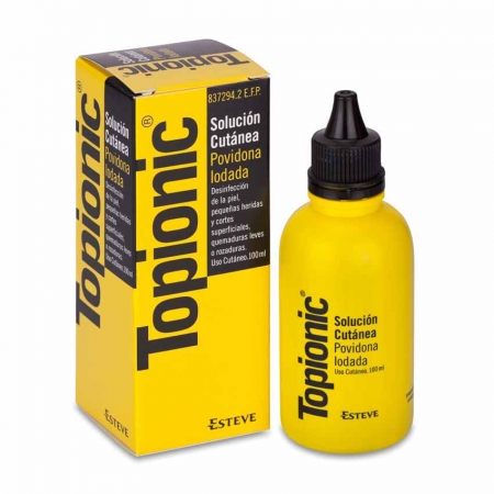 TOPIONIC 100 MG/ML SOLUCION CUTANEA 1 FRASCO 100 ML