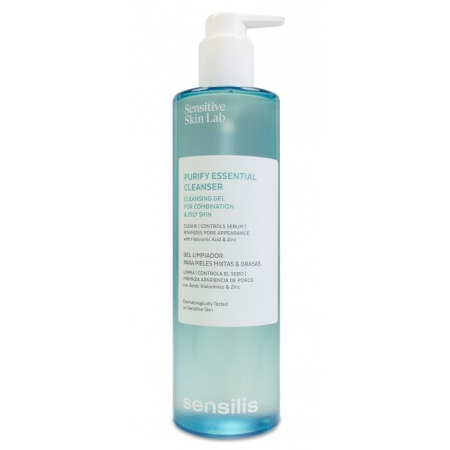 SENSILIS PURIFY ESSENTIAL CLEANSER GEL LIMPIEZA 1 FRASCO 400 ML
