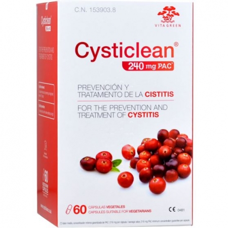 CYSTICLEAN 240 MG 60 CAPSULAS