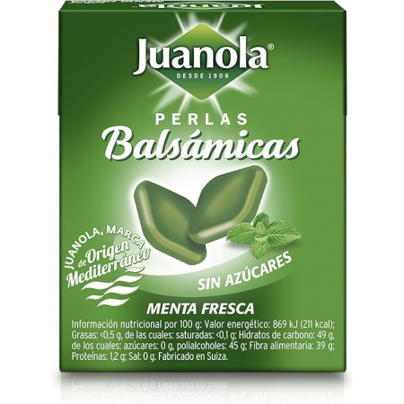 JUANOLA PERLAS MENTA FRESCA  25 G