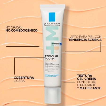 LA ROCHE POSAY EFFACLAR DUO UNIFIANT TONO CLARO 40 ML