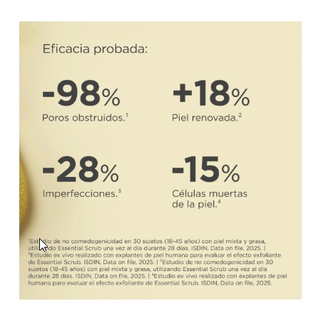ISDINCEUTICS ESSENTIAL SCRUB 100 G.
