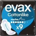 EVAX COTTONLIKE NOCHE CON ALAS 9 COMPRESAS