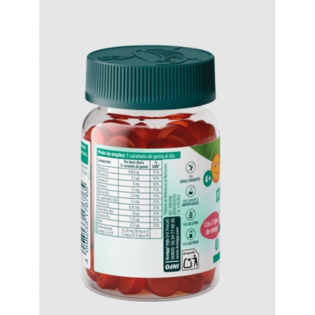 KNEIPP 30 GUMMIES NIÑOS CONCENTRACION SABOR NARANJA