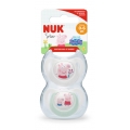 NUK 2 CHUPETES STAR PEPPA PIG SILICONA 0-6 MESES