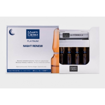MARTIDERM NIGHT RENEW 30 AMPOLLAS
